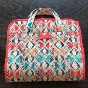 Vera Bradley hanging travel organizer